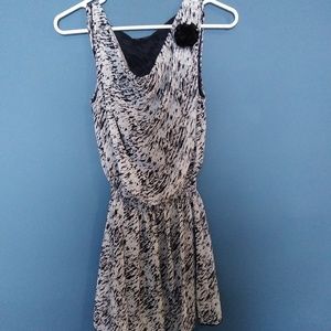 Black and White Dress